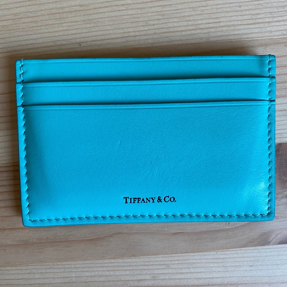 Tiffany & co card case holder